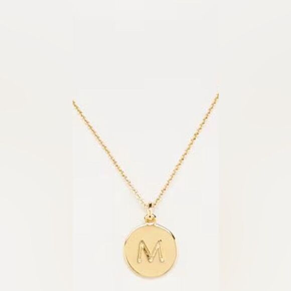 Kate Spade Mini Initial Pendant Necklace, M, NWT - Picture 1 of 5
